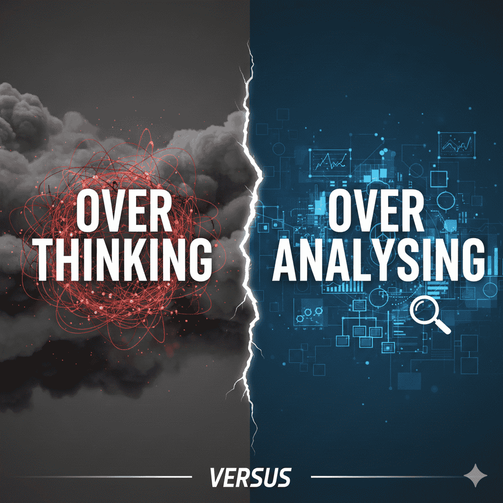 overthinking and over-analyzing