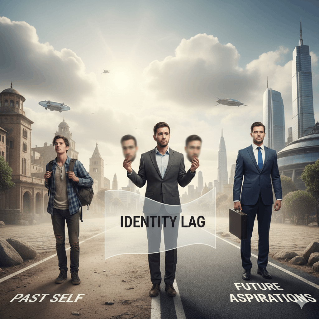 identity lag what happens when life changes faster than self image